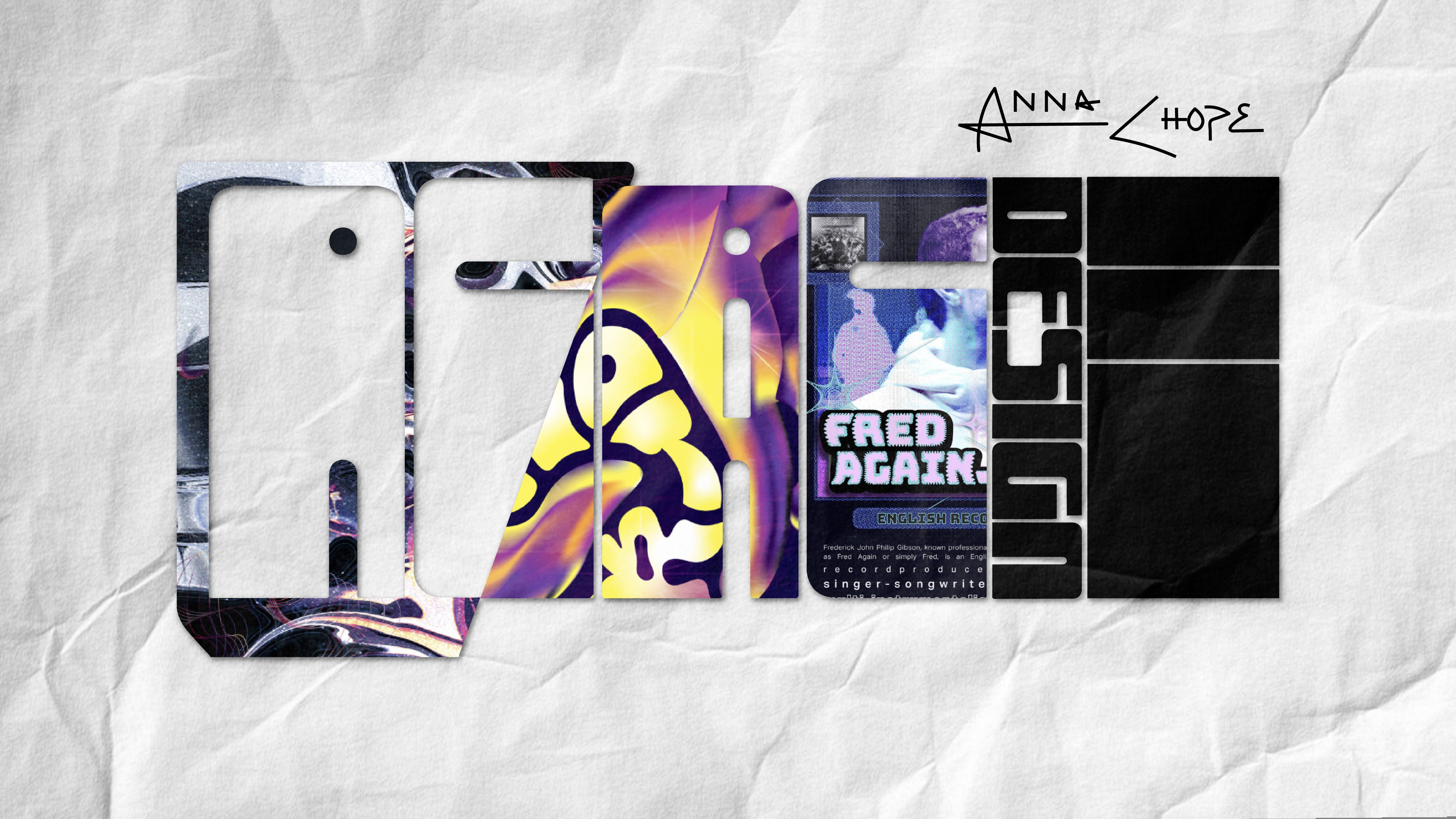Design by Chope music posters
